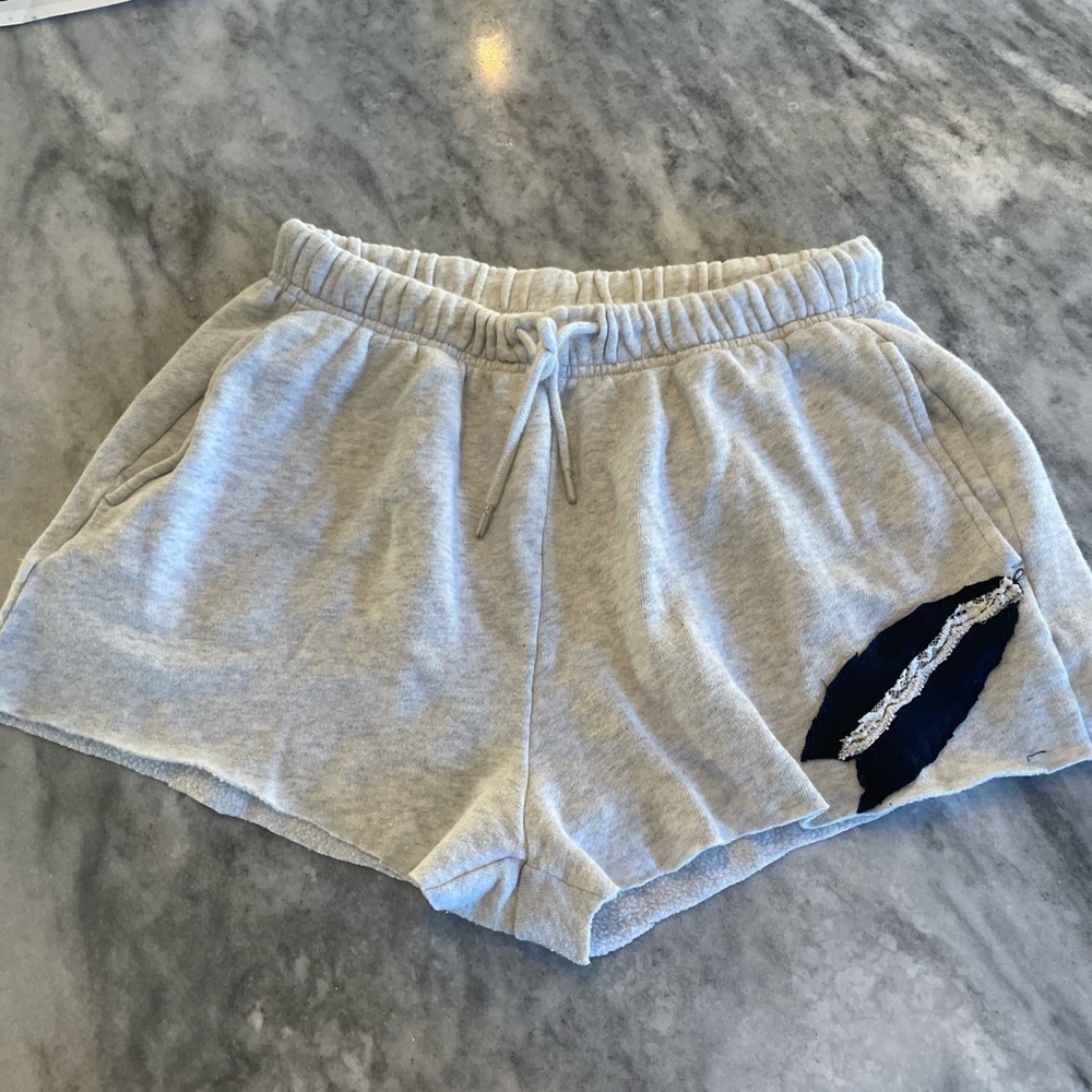 Womens Hand Sewn Surfboard Patch Shorts